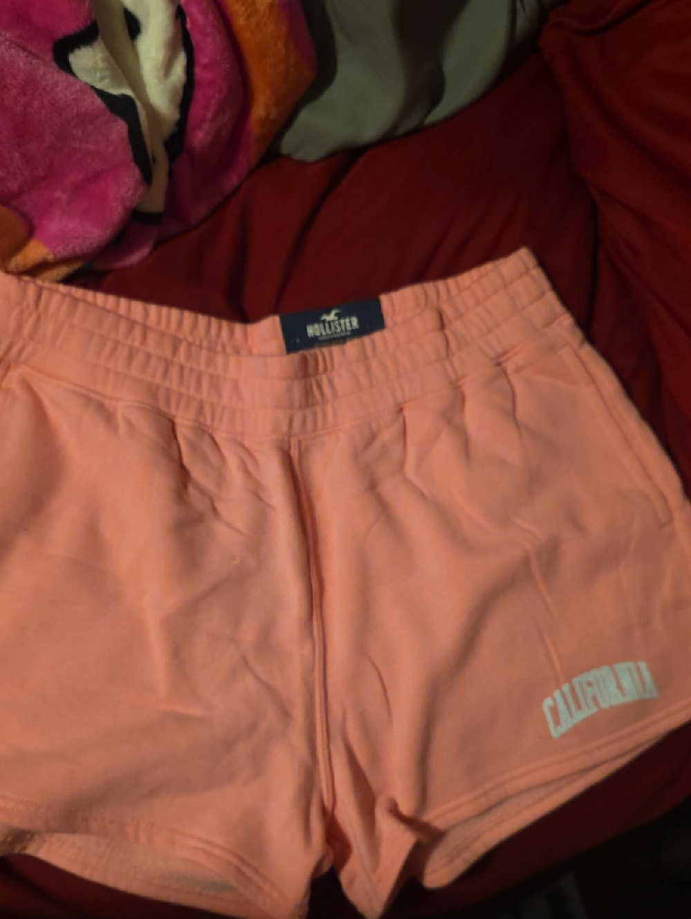 Hollister Light Pink California Lounge Shorts
